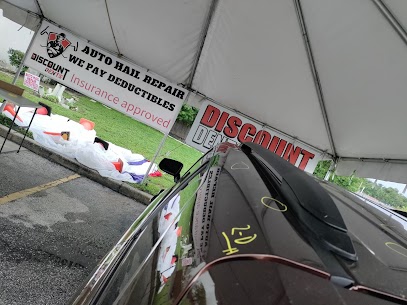 Dent removal and paintless dent repair illustration